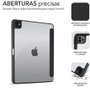 Subblim Funda Clear Shock Case para iPad Pro 11 pulgadas 2024 M4 Negra
